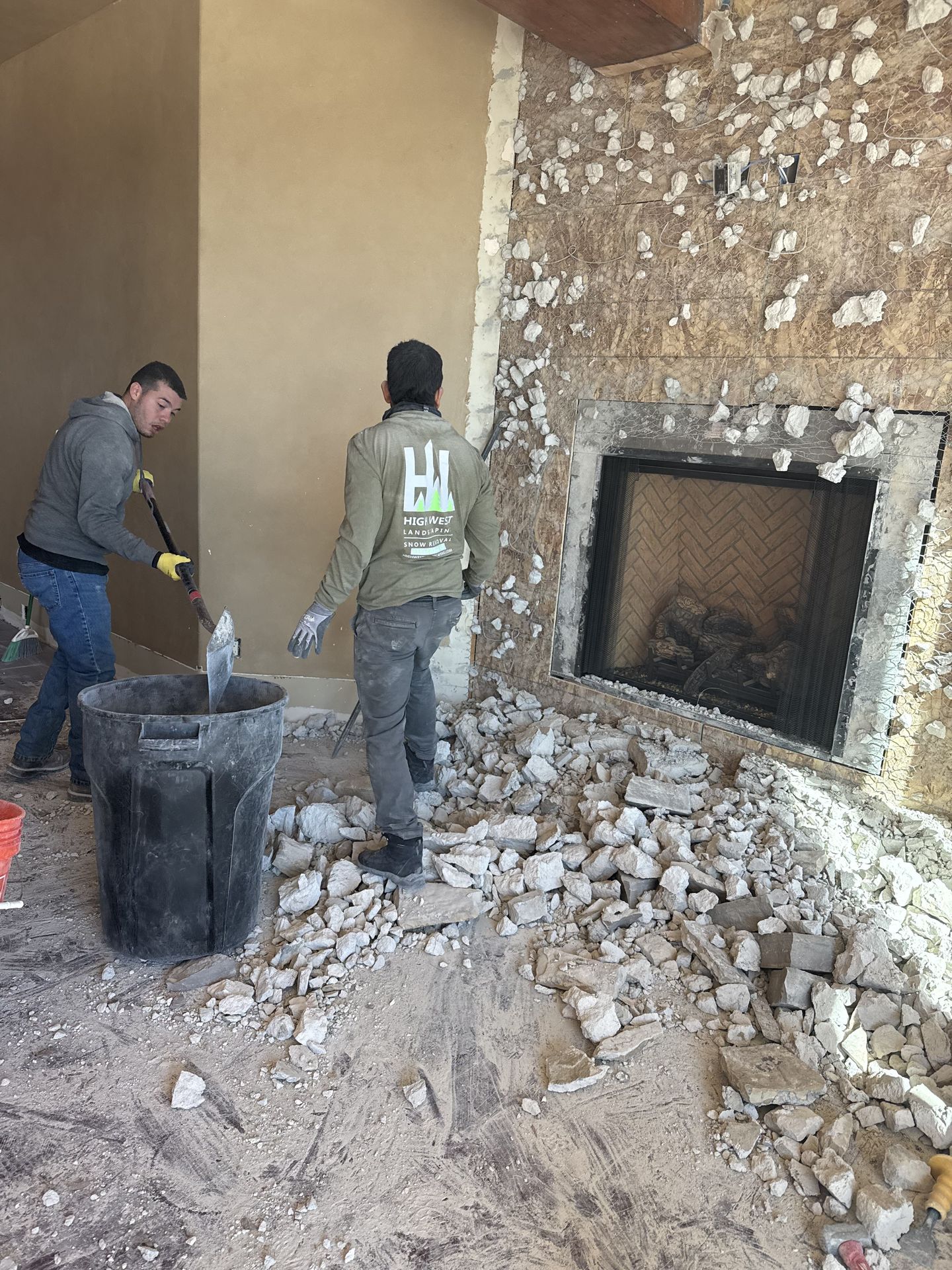 High West excavation and construction project