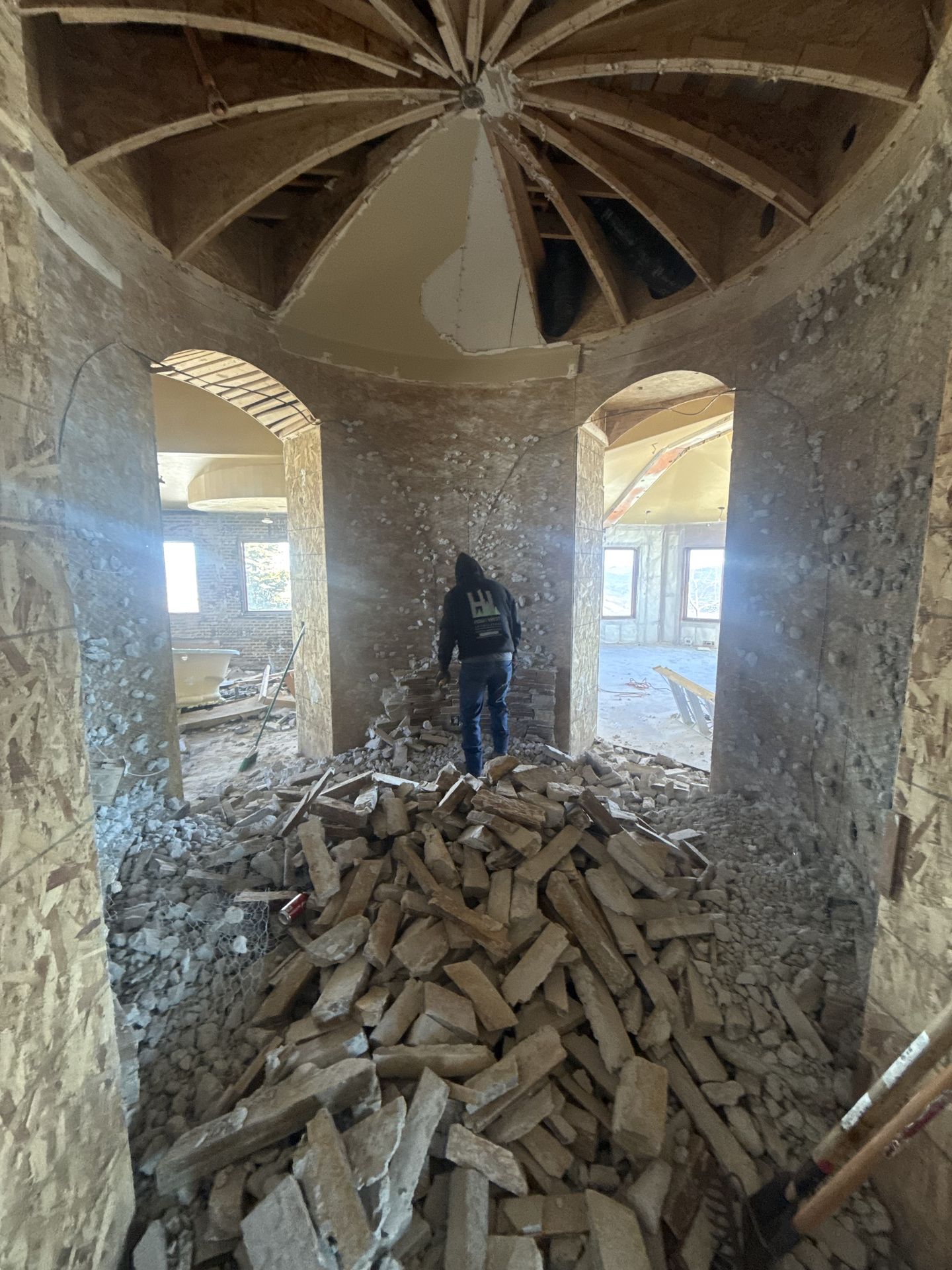 High West excavation and construction project