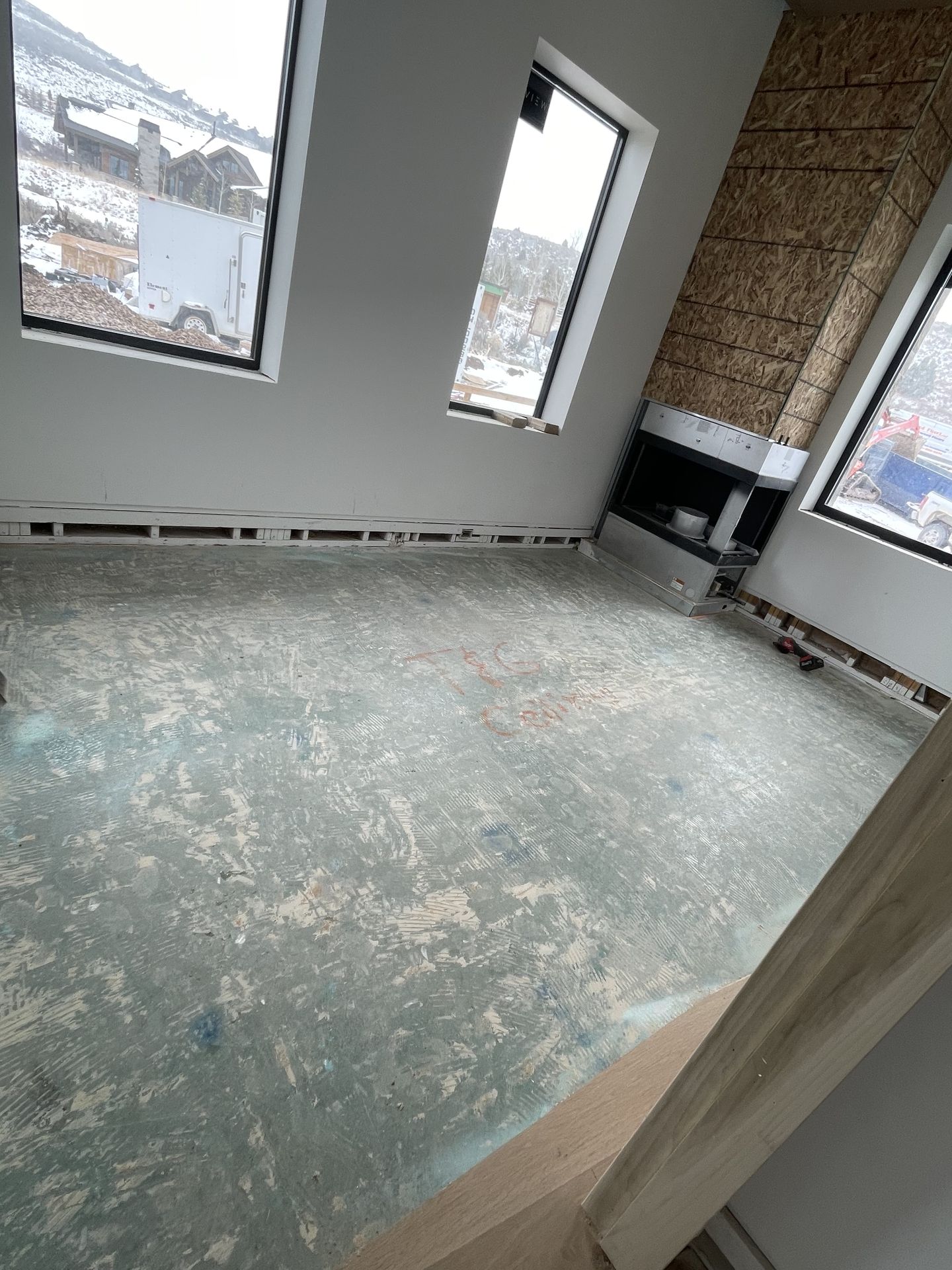 High West excavation and construction project