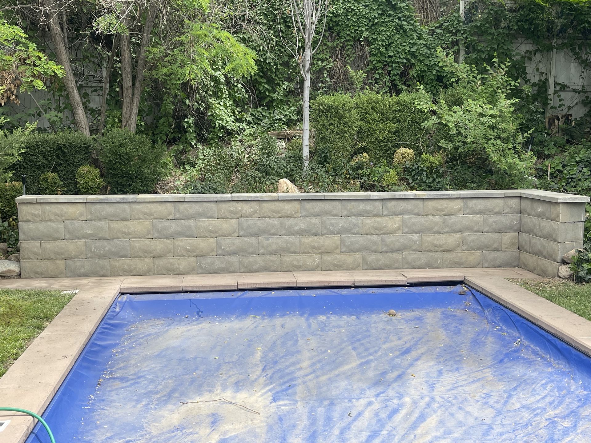 High West hardscaping project