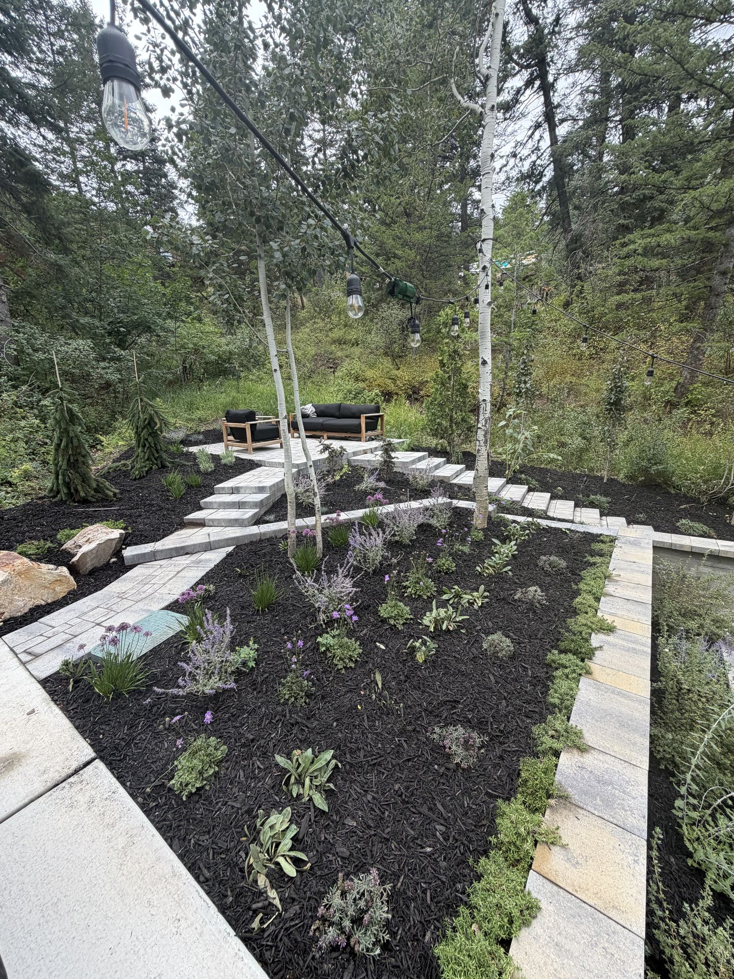 High West hardscaping project