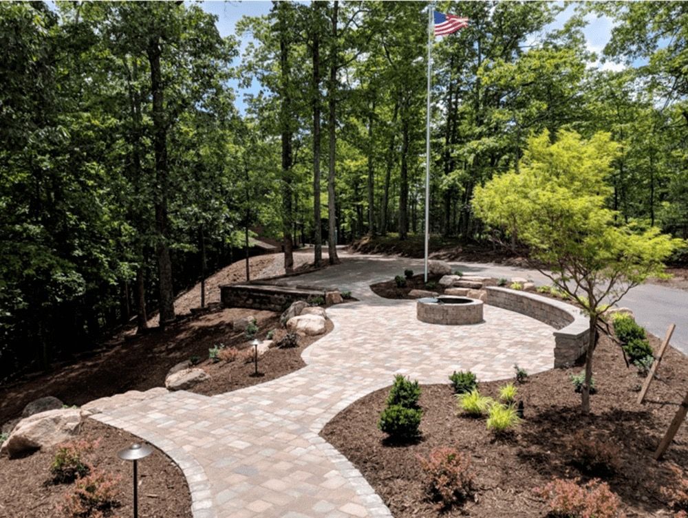 High West hardscaping project