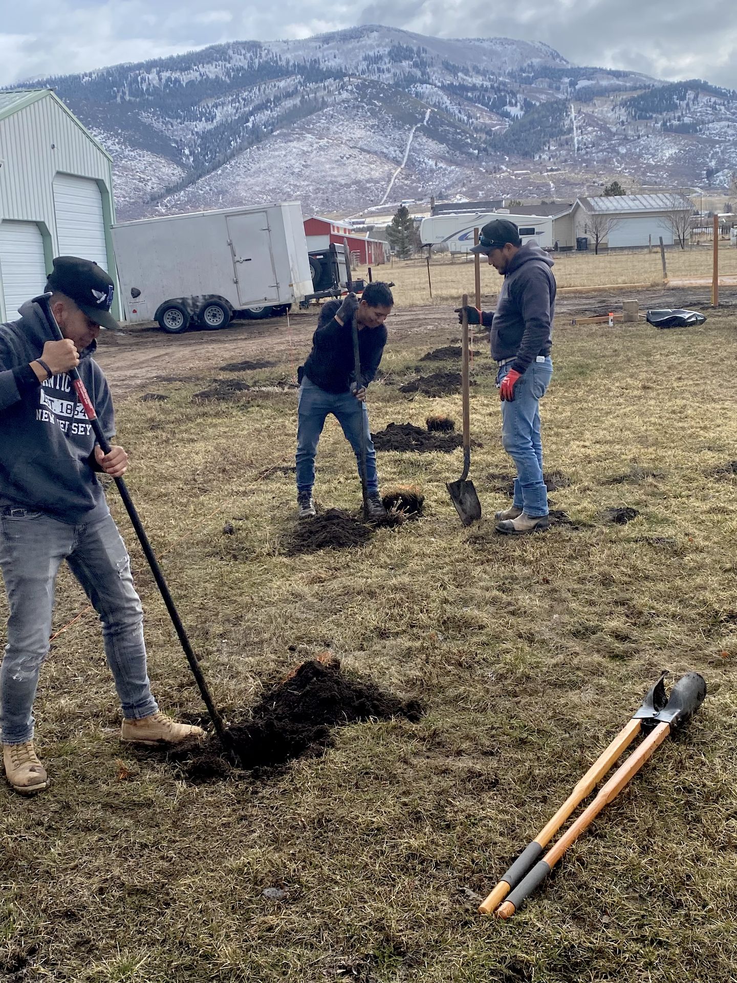 High West landscaping project