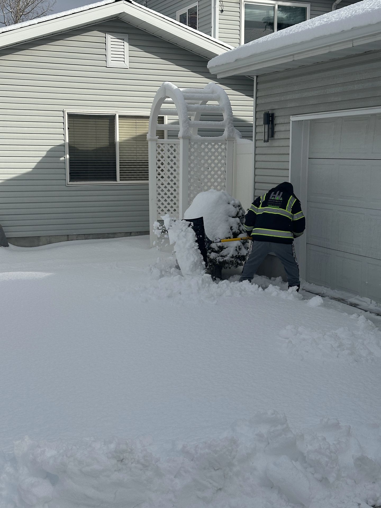 High West snow and ice management